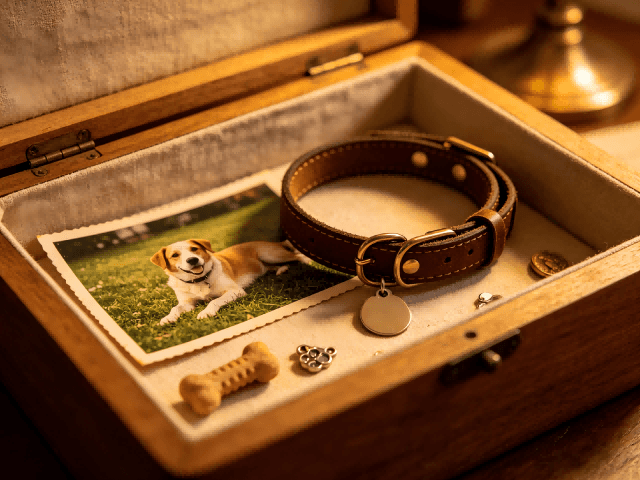 What Can I Do with My Pet’s Collar After They Pass Away?