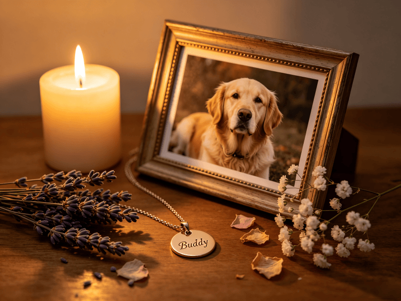 Pet Memorial Jewelry and Keepsakes: Choosing Something Meaningful